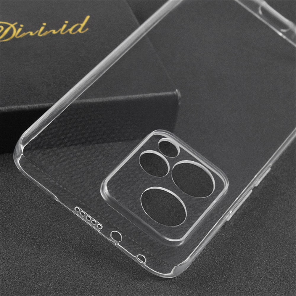 For Honor 90 GT 5G Transparent Phone Cover Precise Lens Cutout Phone Back Case