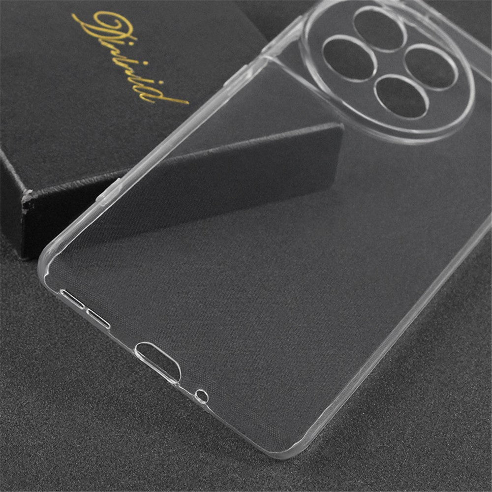 For OnePlus Ace 3 5G / 12R 5G Case TPU Clear Phone Cover with Precise Lens Cutout
