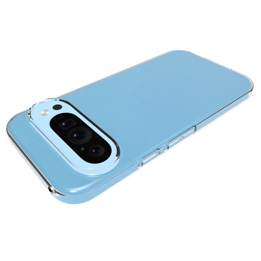 For Google Pixel 9 / Pixel 9 Pro Clear Phone Case Soft TPU Back Cover Watermark-Free