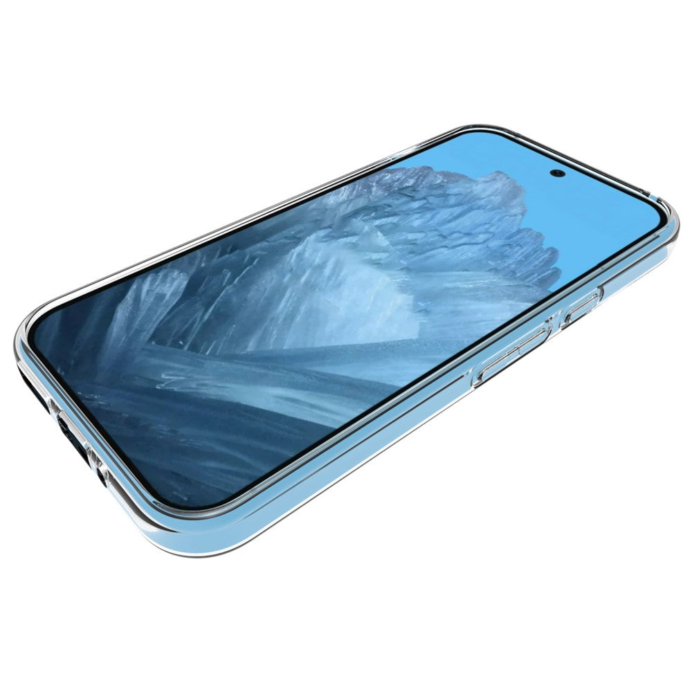 For Google Pixel 9 / Pixel 9 Pro Clear Phone Case Soft TPU Back Cover Watermark-Free