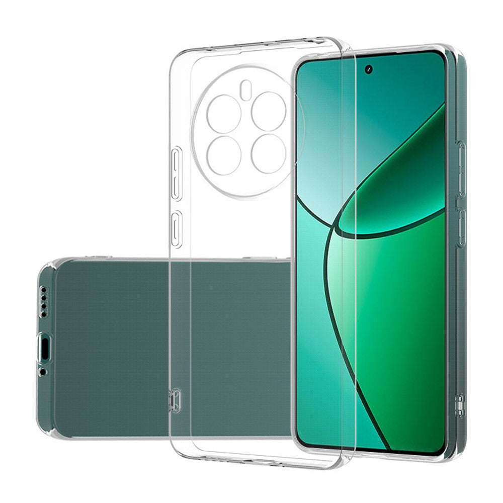 For Realme 12 4G / 12+ 5G Cell Phone Cases Clear TPU Flexible Cover