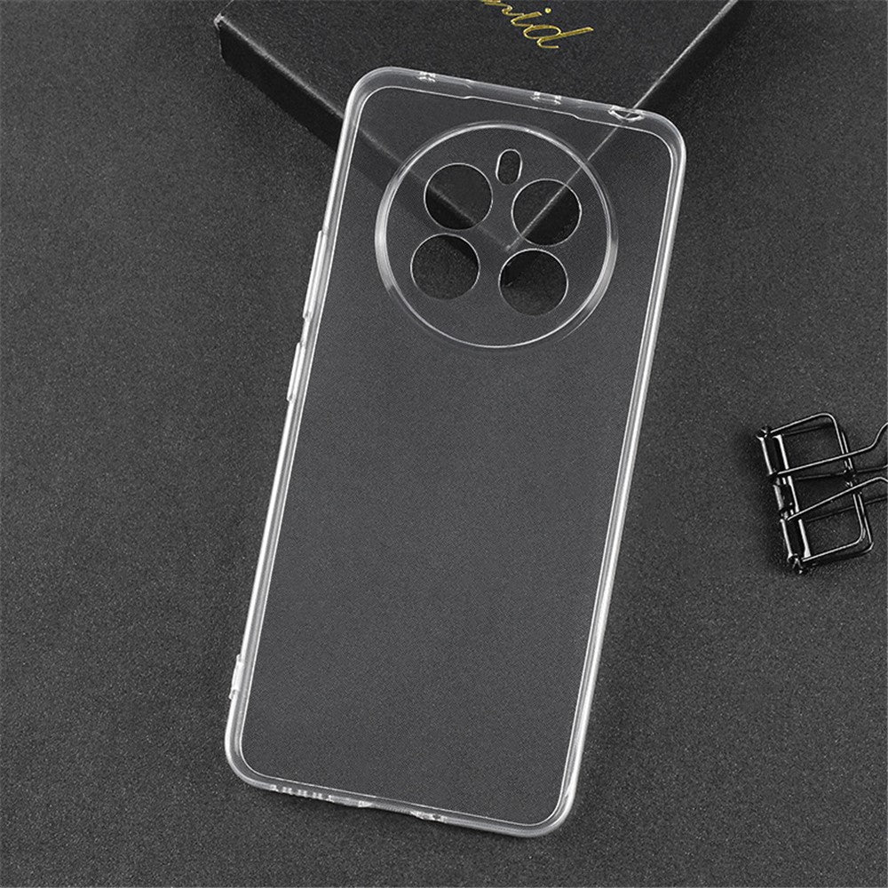 For Realme 12 Pro 5G / 12 Pro+ 5G Clear Case Anti-drop TPU Protective Shell Cover with Precise Lens Cutout