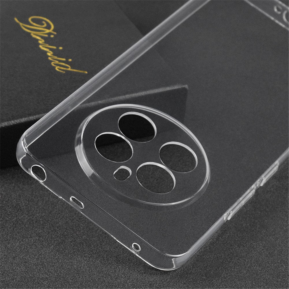 For Realme 12 Pro 5G / 12 Pro+ 5G Clear Case Anti-drop TPU Protective Shell Cover with Precise Lens Cutout