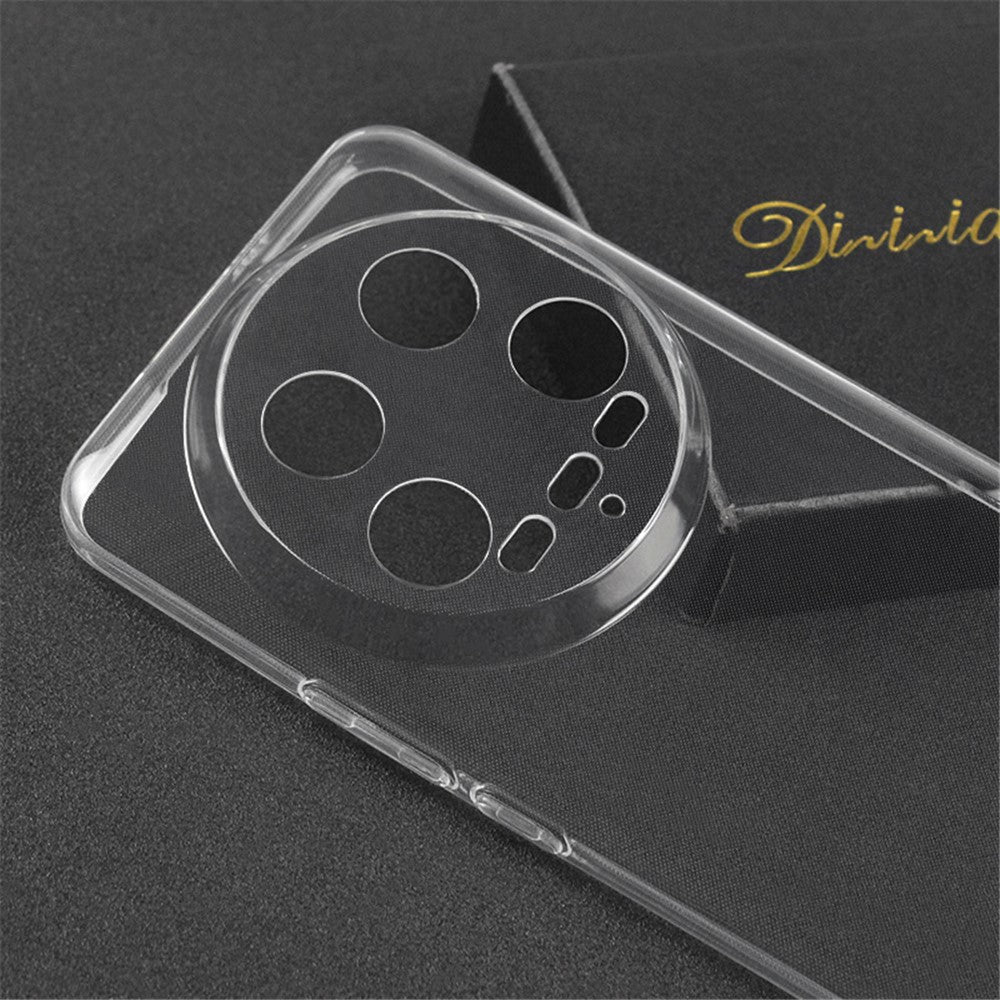 For Xiaomi 14 Ultra Case Clear Slim-Fit TPU Drop Protection Phone Protective Cover