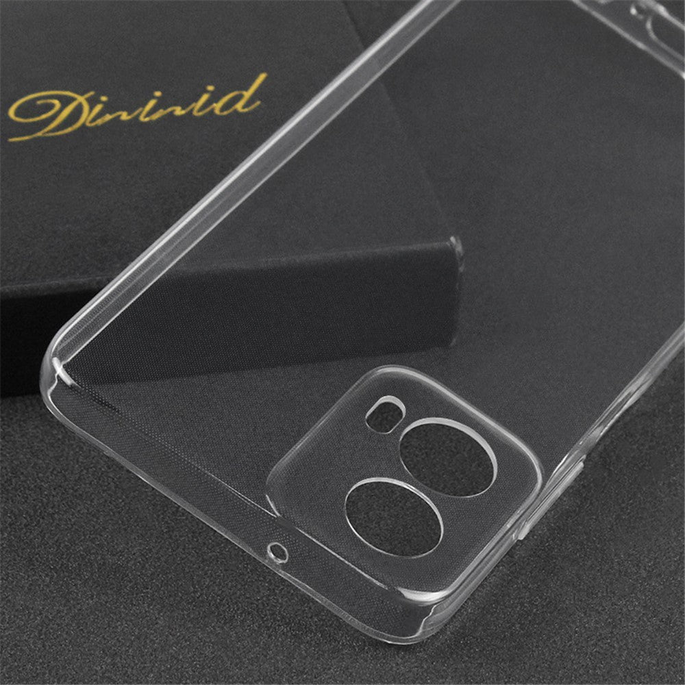 For Motorola Moto G45 5G / G34 5G TPU Case Transparent Camera Protection Phone Cover