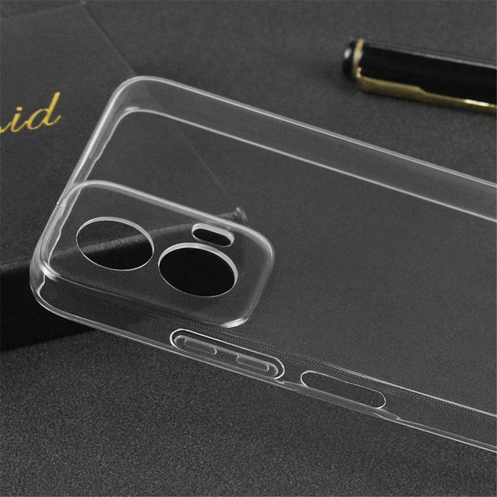 For Motorola Moto G45 5G / G34 5G TPU Case Transparent Camera Protection Phone Cover