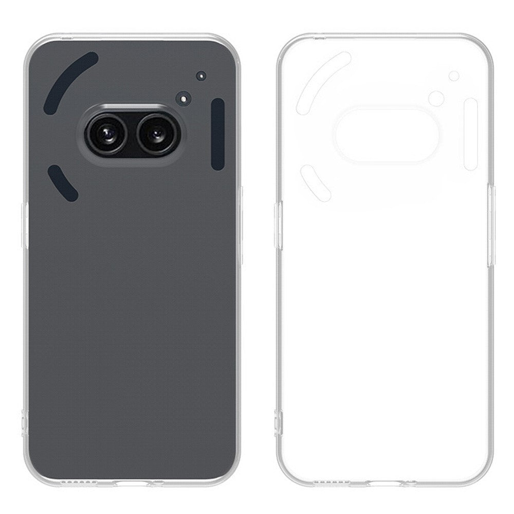 For Nothing Phone (2a) Plus / Phone (2a) Case Clear TPU Phone Cover Precise Cutouts Lens Protection