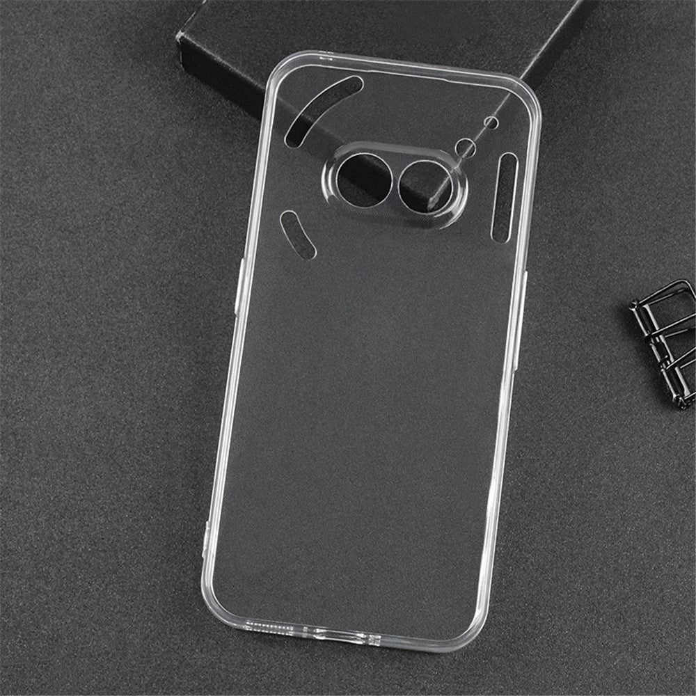 For Nothing Phone (2a) Plus / Phone (2a) Case Clear TPU Phone Cover Precise Cutouts Lens Protection