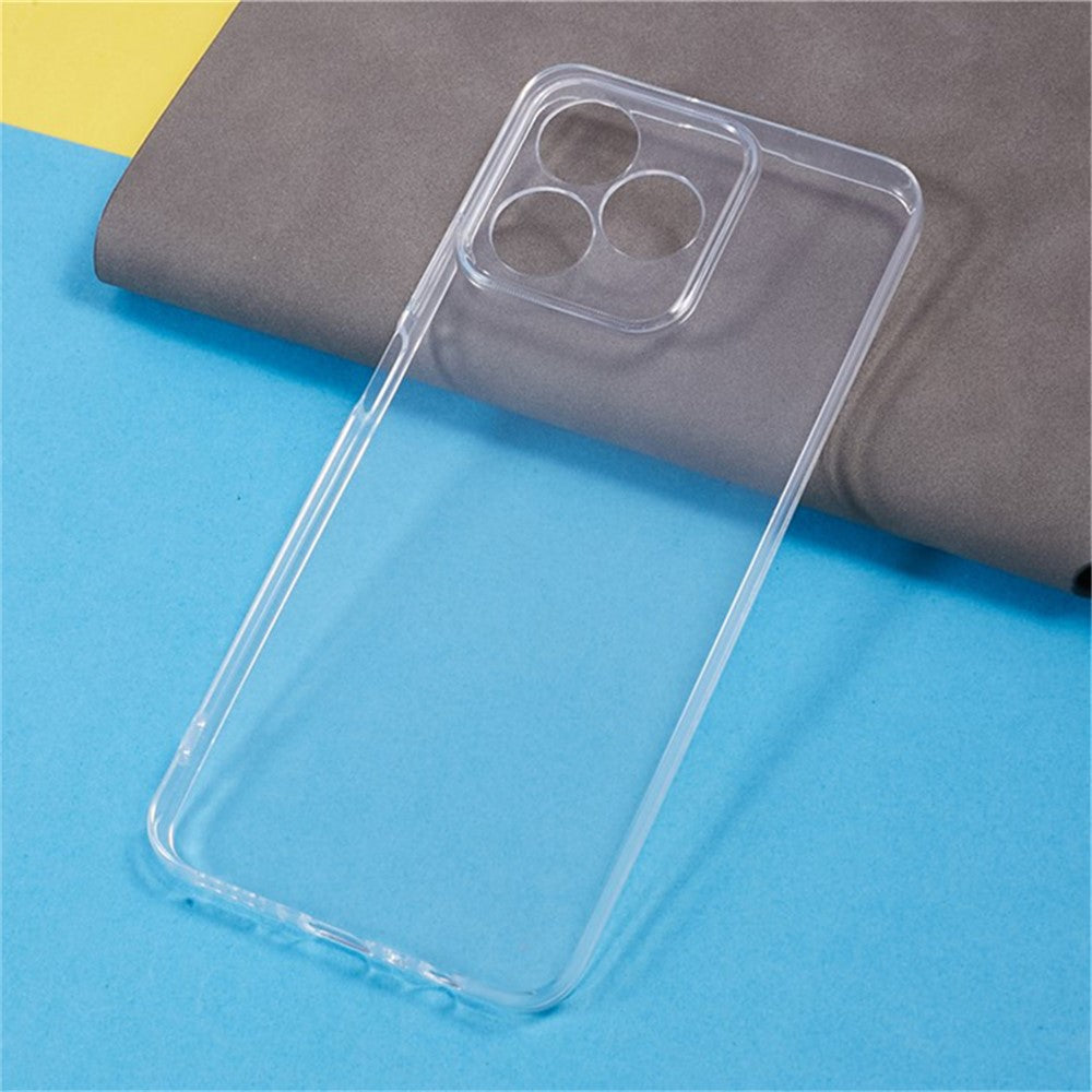 For Realme Note 50 4G Clear TPU Phone Case Ultra-Thin Mobile Phone Back Cover with Precise Lens Cutouts