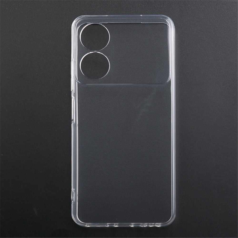 For ZTE Blade A34 Clear Case Ultra Thin TPU Phone Cover Precise Lens Protection
