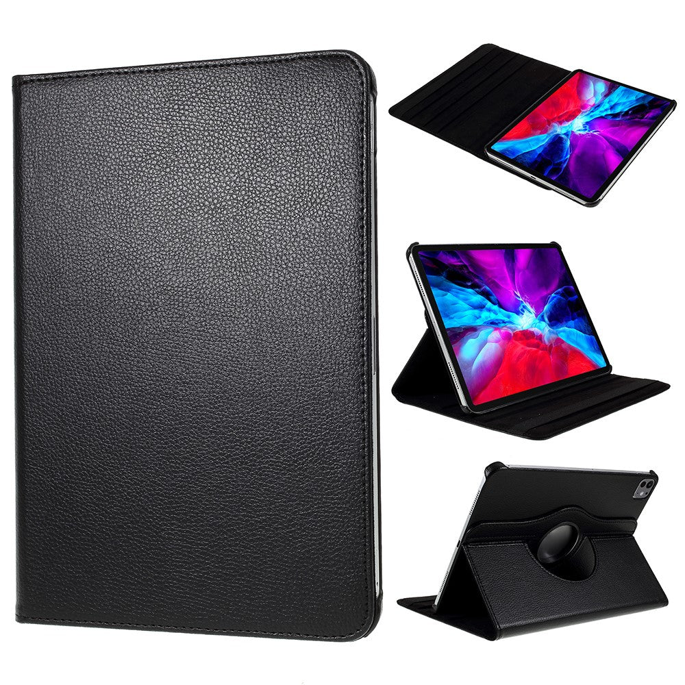 For iPad Pro 13 (2025) / 13 (2024) Case PU Leather Tablet Cover 360 Degree Rotating Stand
