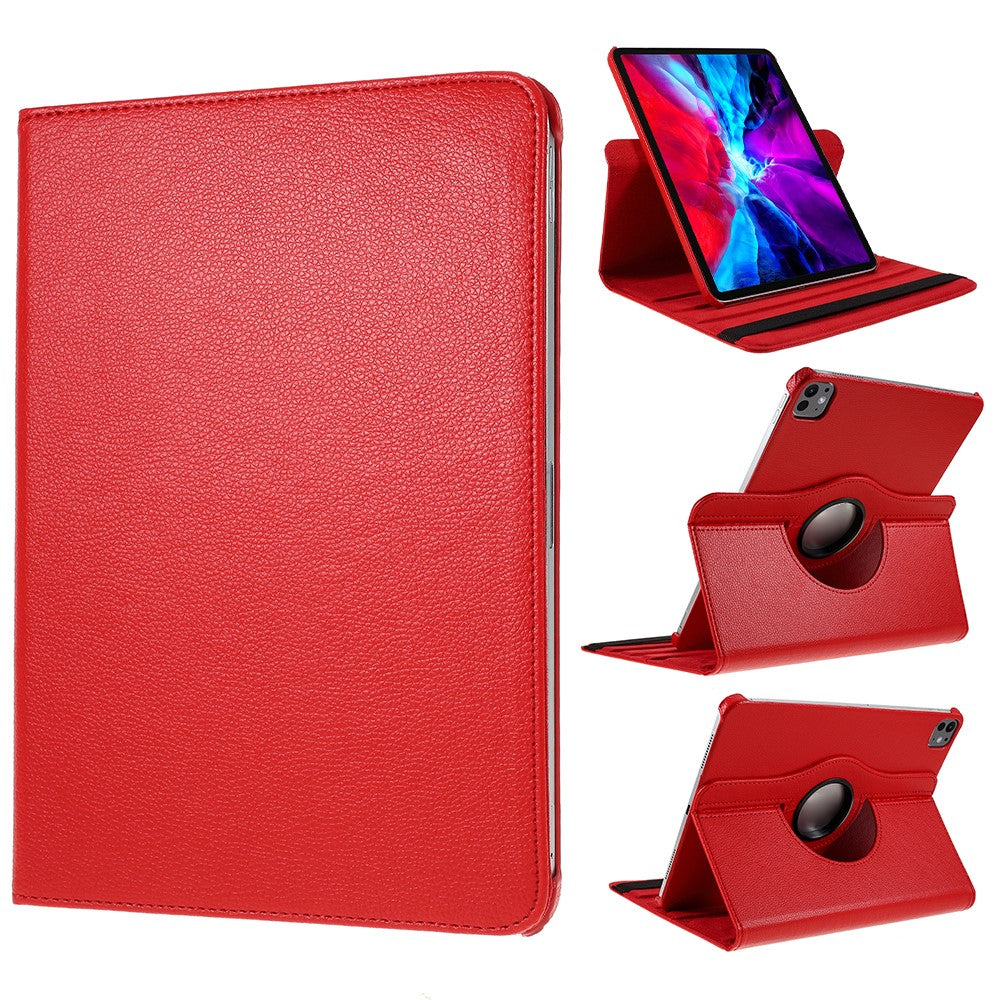For iPad Pro 13 (2025) / 13 (2024) Case PU Leather Tablet Cover 360 Degree Rotating Stand