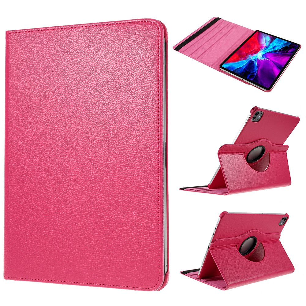For iPad Pro 13 (2025) / 13 (2024) Case PU Leather Tablet Cover 360 Degree Rotating Stand