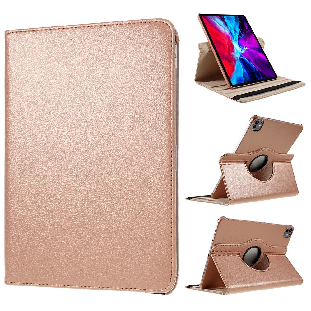 For iPad Pro 13 (2025) / 13 (2024) Case PU Leather Tablet Cover 360 Degree Rotating Stand