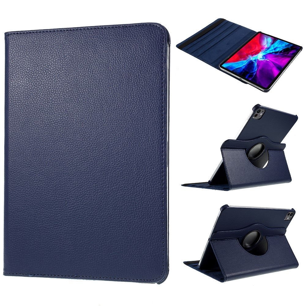 For iPad Pro 13 (2025) / 13 (2024) Case PU Leather Tablet Cover 360 Degree Rotating Stand