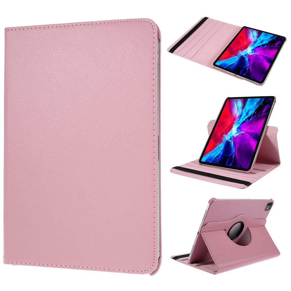 For iPad Pro 11 (2025) / 11 (2024) Case Rotating Stand PU Leather Protective Cover