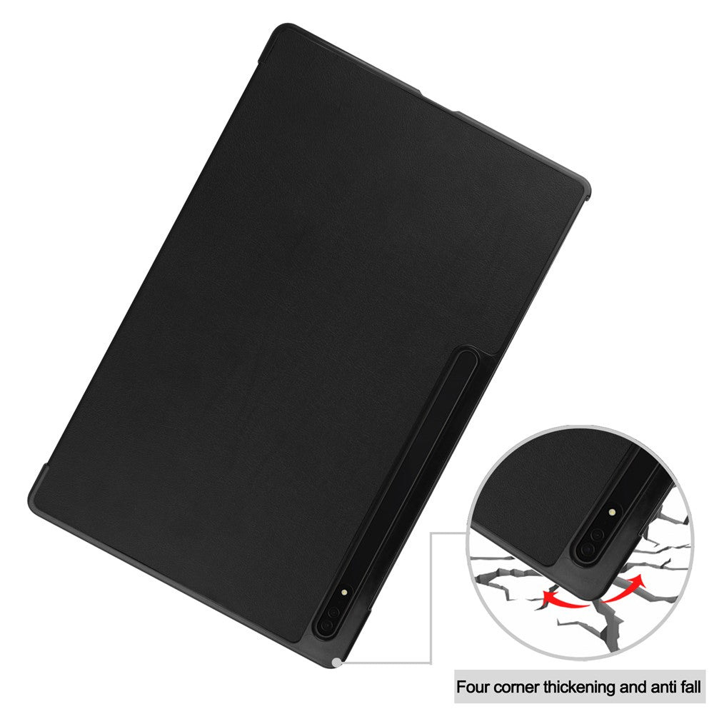 Leather Case for Samsung Galaxy Tab S10 Ultra / Tab S9 Ultra / Tab S8 Ultra Anti-Drop Stand Tablet Cover