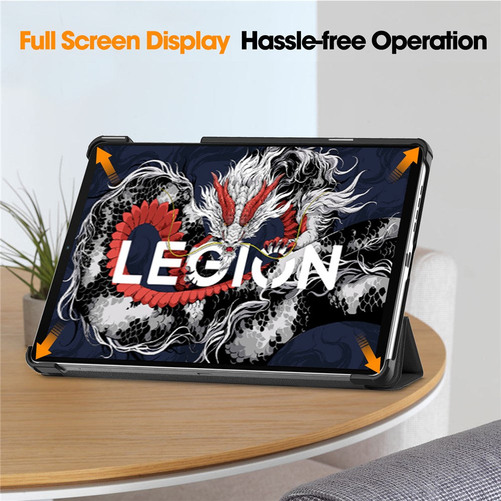 For Lenovo Legion Y700 (2025) Case Anti-Drop Leather Stand Tablet Cover