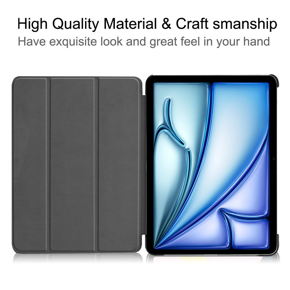 For iPad Air 11 (2026) / (2025) / (2024) Case Anti-Drop Leather Stand Tablet Cover