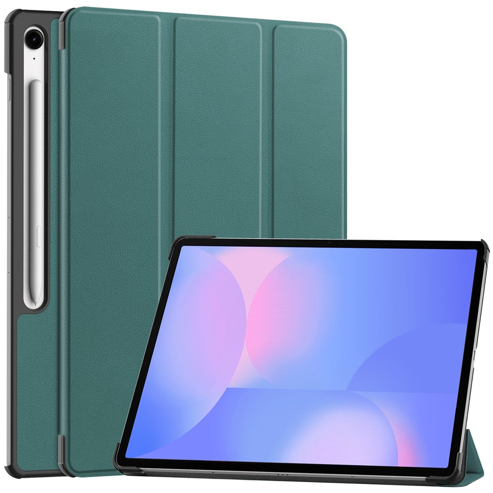 For Samsung Galaxy Tab S10 FE+ Case Anti-Drop Leather Stand Tablet Cover