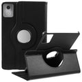 For Lenovo Tab K11 Gen 2 / Idea Tab / Xiaoxin Pad 11 2025 Case Rotating Stand PU Leather + PC Tablet Cover with Elastic Band