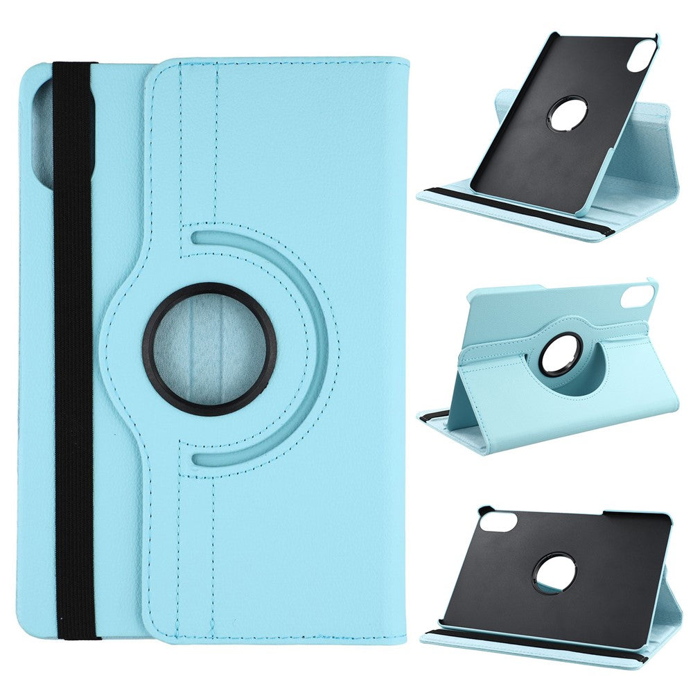 For Xiaomi Redmi Pad 2 Case Rotating Stand PU Leather + PC Tablet Cover with Elastic Band