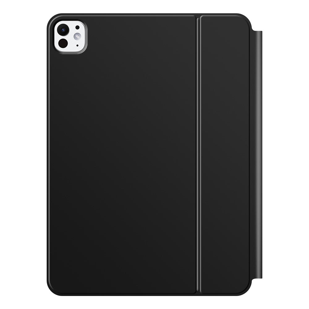 For iPad Pro 11 (2025) / 11 (2024) Smart Pogo Pin Direct Connection Keyboard + Leather Tablet Case