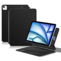 Keyboard For iPad Air 11 (2025) (2024) / Air (2022) (2020) / Pro 11 (2022) (2021) (2020) (2018) Pogo Pin Direct Connection Keyboard + Leather Case