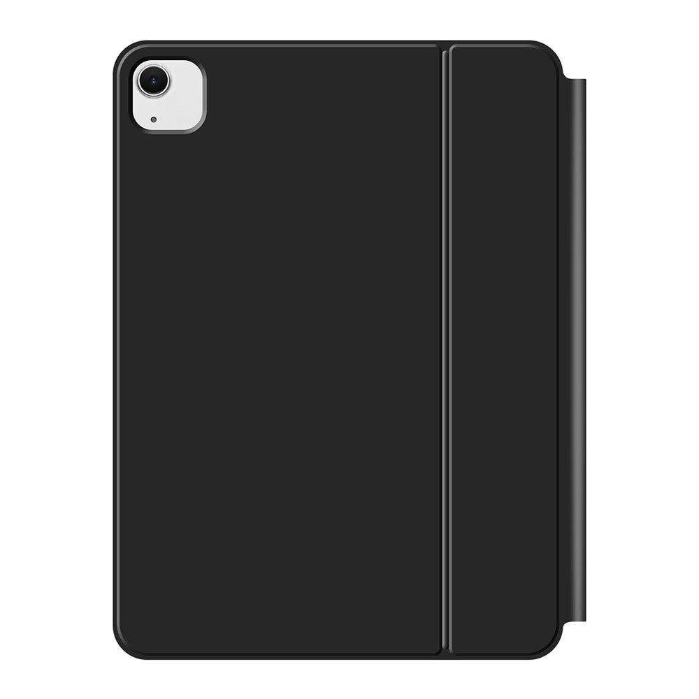 Keyboard For iPad Air 13 (2025) (2024) / Pro 12.9 (2022) (2021) (2020) (2018) Smart Pogo Pin Direct Connection Keyboard + Leather Case