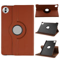 For Honor Pad 10 Case Rotating Stand PU Leather + PC Tablet Cover with Elastic Band