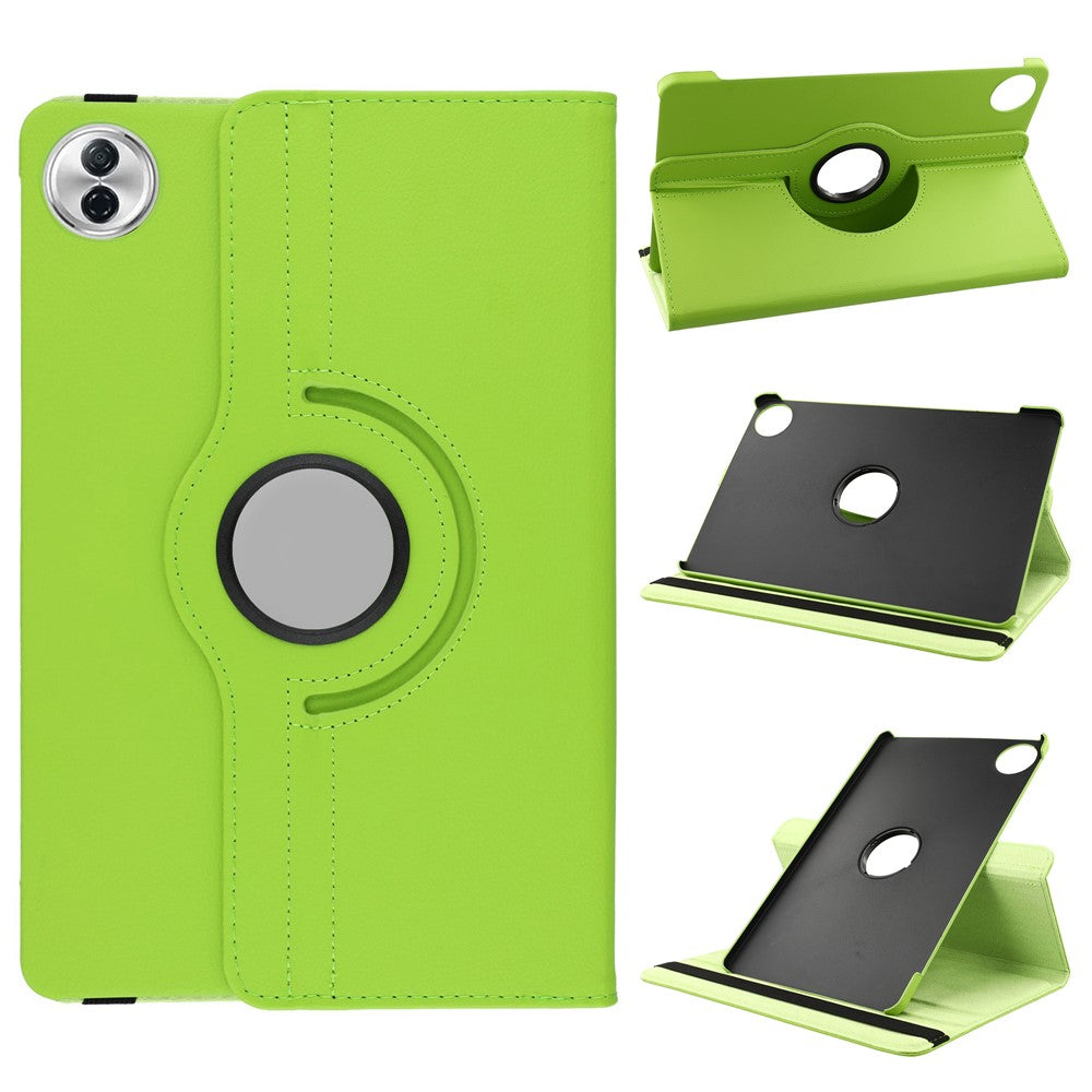 For Honor Pad 10 Case Rotating Stand PU Leather + PC Tablet Cover with Elastic Band