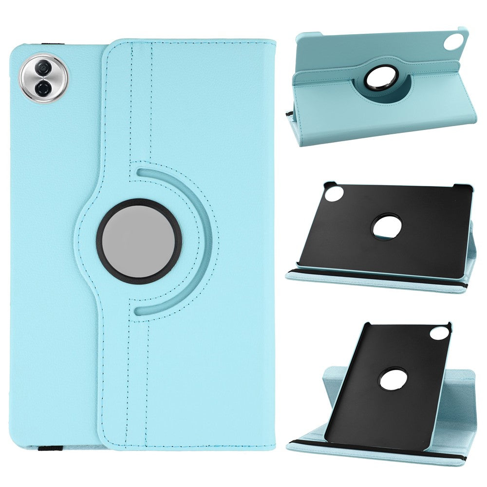 For Honor Pad 10 Case Rotating Stand PU Leather + PC Tablet Cover with Elastic Band