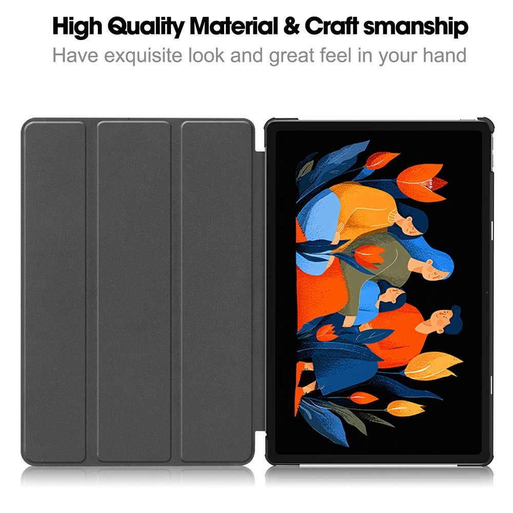 For Lenovo Idea Tab Plus Case Anti-Drop Leather Stand Tablet Cover
