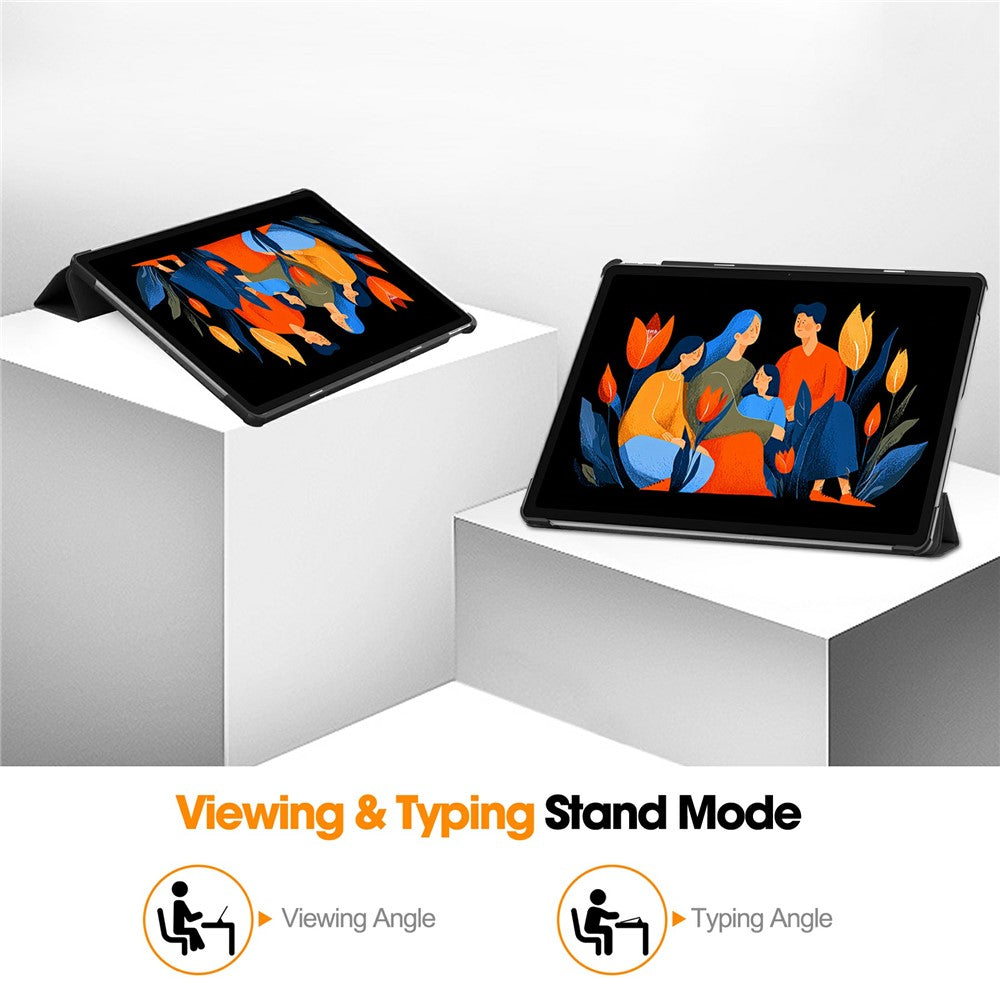 For Lenovo Idea Tab Plus Case Anti-Drop Leather Stand Tablet Cover