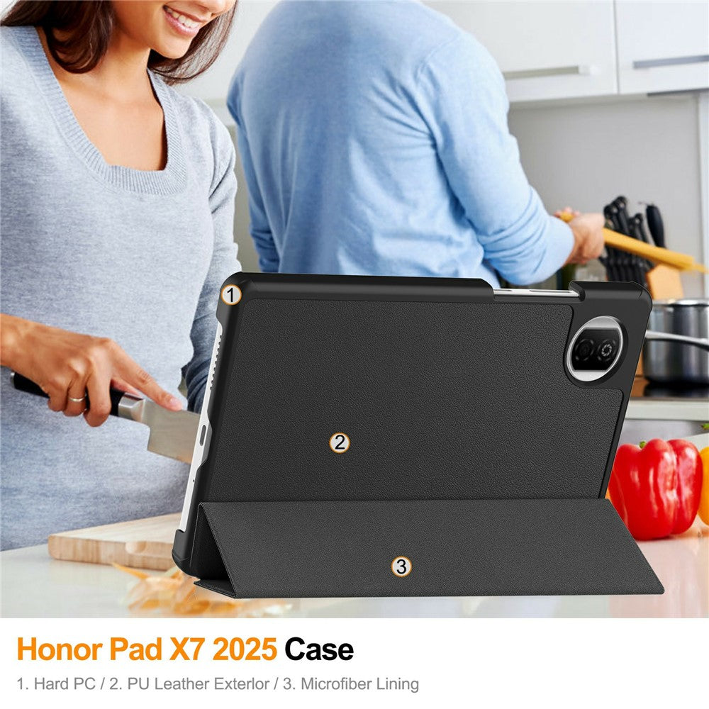For Honor Pad X7 Case Anti-Drop Leather Stand Tablet Cover