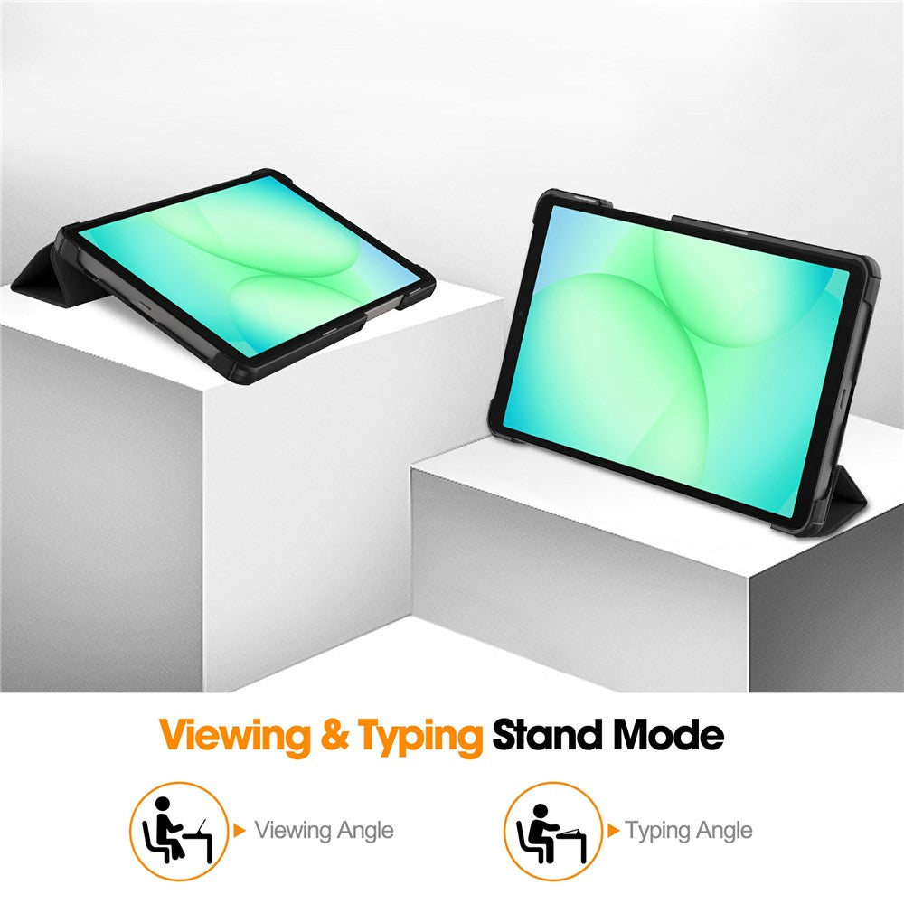 For Samsung Galaxy Tab A11 / A9 Case Anti-Drop Leather Stand Tablet Cover
