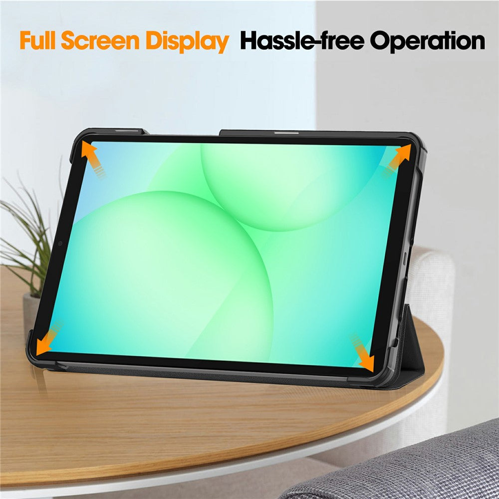 For Samsung Galaxy Tab A11 / A9 Case Anti-Drop Leather Stand Tablet Cover