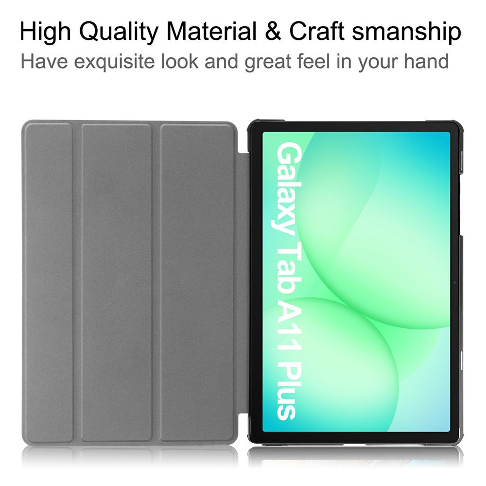 For Samsung Galaxy Tab A11+ / A9+ Case Anti-Drop Leather Stand Tablet Cover