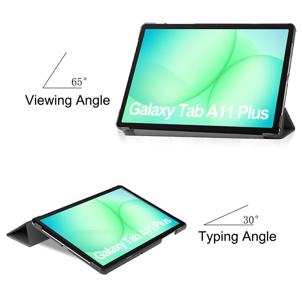 For Samsung Galaxy Tab A11+ / A9+ Case Anti-Drop Leather Stand Tablet Cover