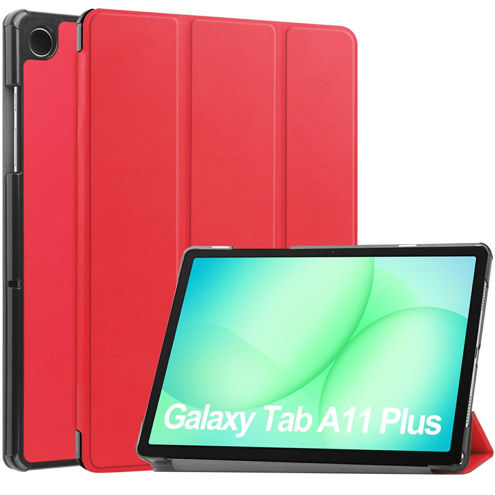 For Samsung Galaxy Tab A11+ / A9+ Case Anti-Drop Leather Stand Tablet Cover