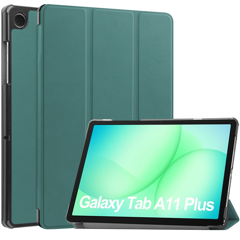 For Samsung Galaxy Tab A11+ / A9+ Case Anti-Drop Leather Stand Tablet Cover