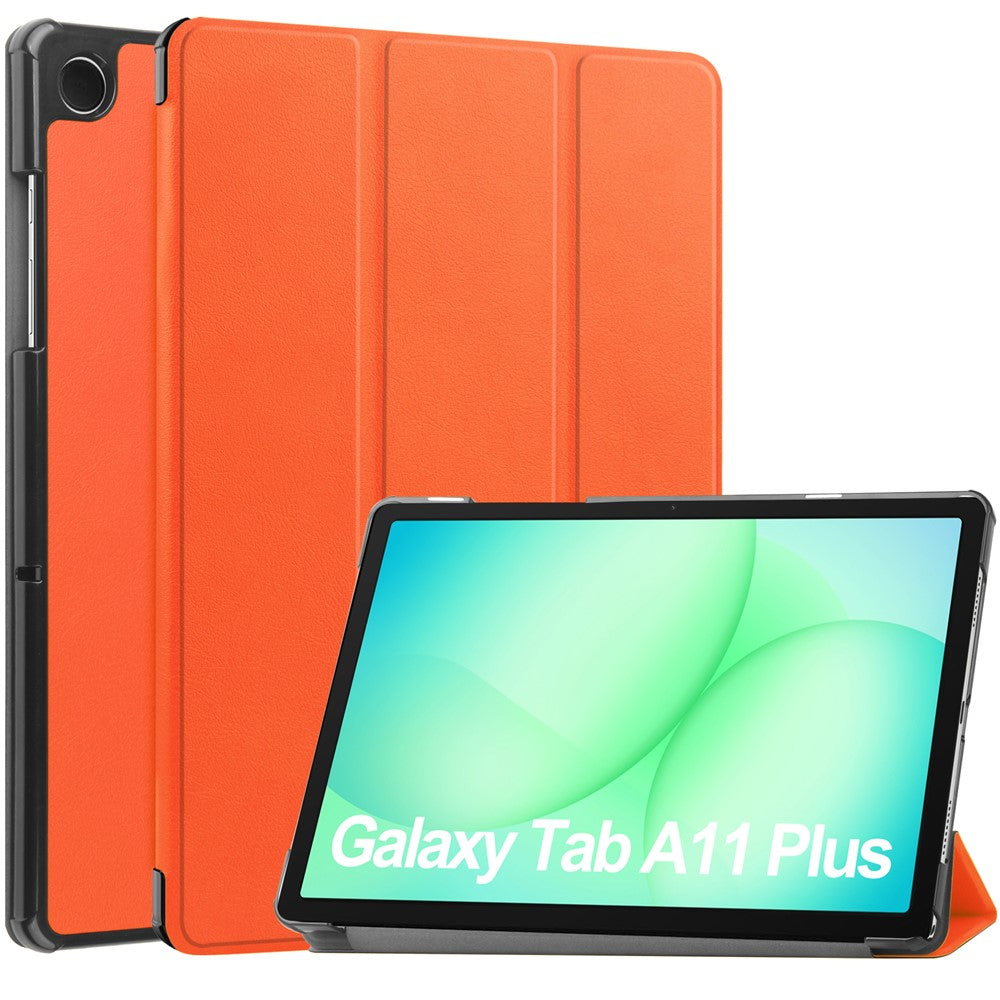 For Samsung Galaxy Tab A11+ / A9+ Case Anti-Drop Leather Stand Tablet Cover