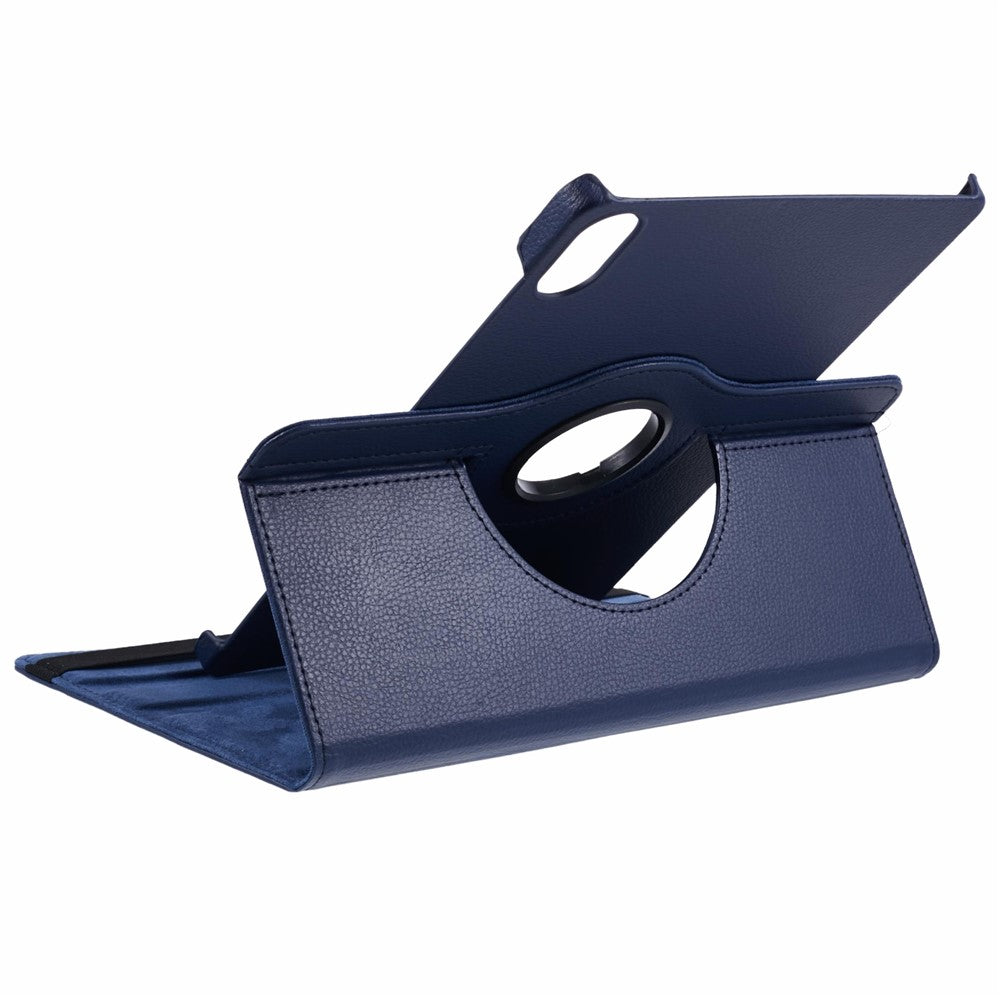 For Samsung Galaxy Tab S11 Case Rotating Stand PU Leather + PC Tablet Cover with Elastic Band