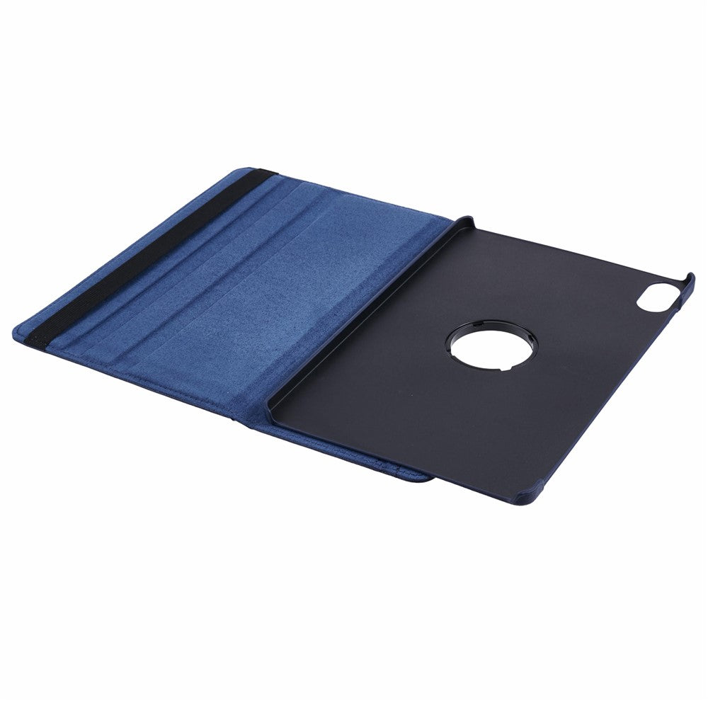 For Samsung Galaxy Tab S11 Case Rotating Stand PU Leather + PC Tablet Cover with Elastic Band