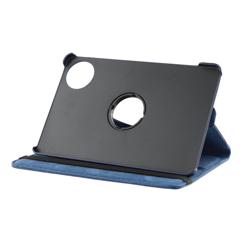 For Huawei MatePad Mini Case Rotating Stand PU Leather + PC Tablet Cover with Elastic Band