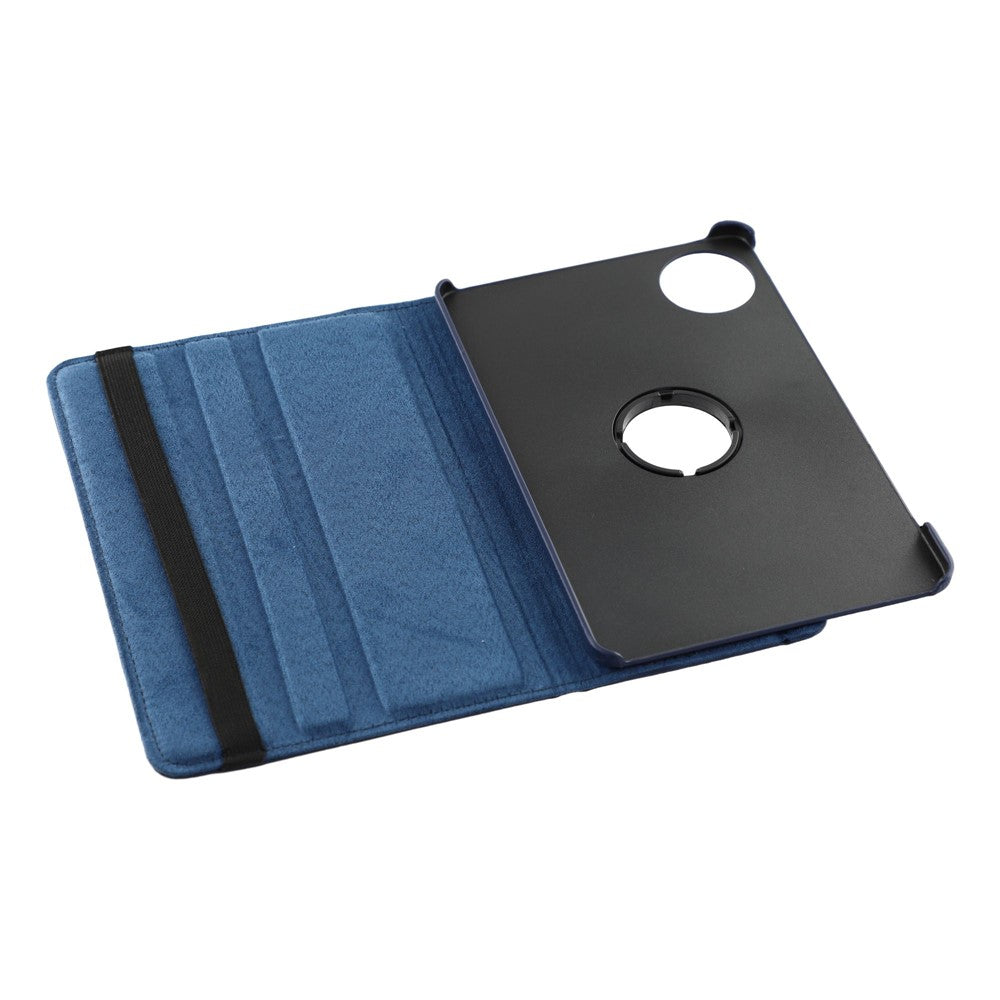 For Huawei MatePad Mini Case Rotating Stand PU Leather + PC Tablet Cover with Elastic Band