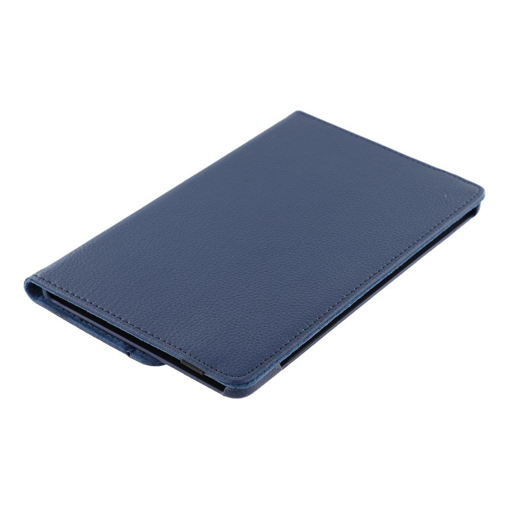 For Huawei MatePad Mini Case Rotating Stand PU Leather + PC Tablet Cover with Elastic Band