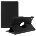 For Samsung Galaxy Tab A11+ Case Rotating Stand PU Leather + PC Tablet Cover with Elastic Band
