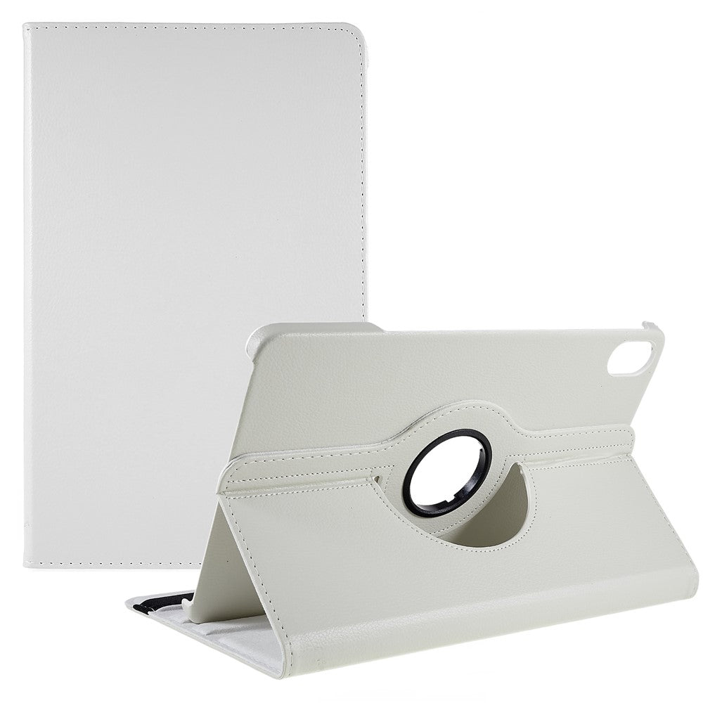 For Honor Pad 8 Drop-proof Anti-shock Leather Tablet Case 360-degree Rotating Protective Cover with Stand
