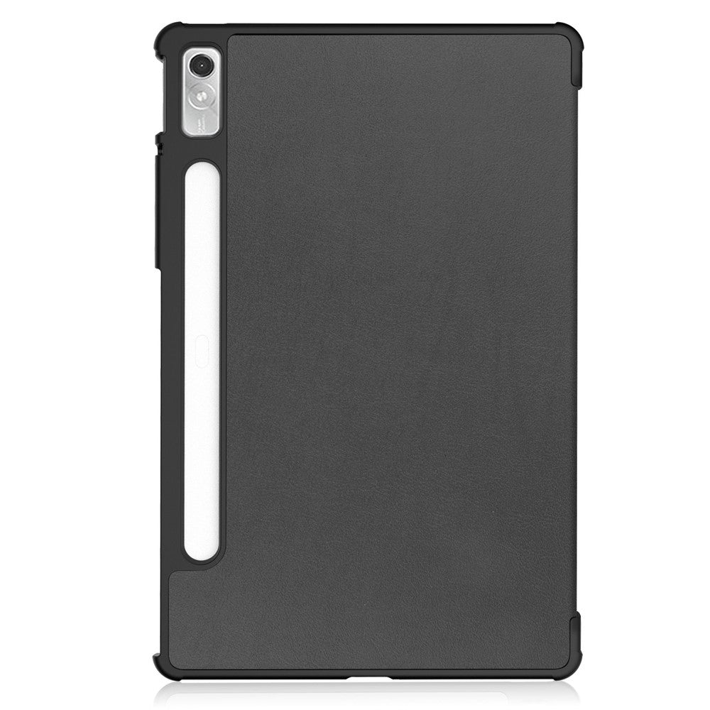 For Lenovo Tab P11 Pro Gen 2 Tri-fold Stand PU Leather Tablet Case Auto Wake / Sleep Function Drop-proof Cover